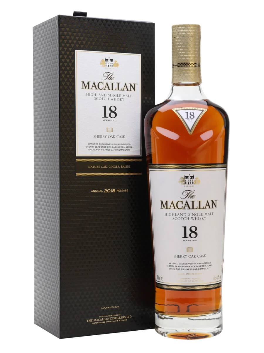The Macallan 18 Year Old Sherry Oak